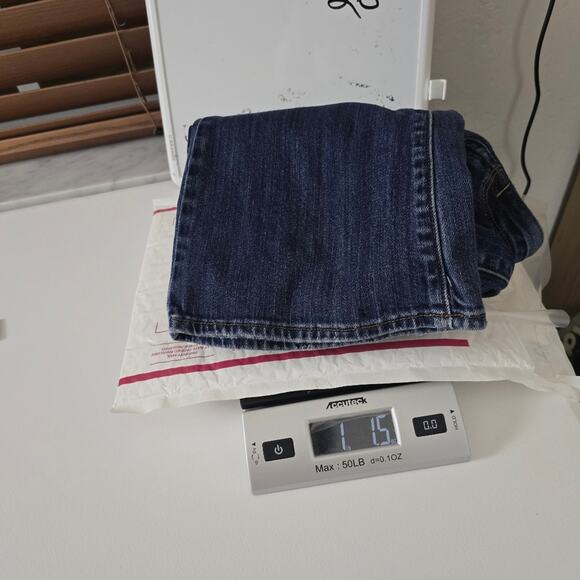 Lucky Brand Jeans Sofia Boot Cut Womens Mid Rise Medium Wash Blue Logo Denim 8 - Picture 14 of 14